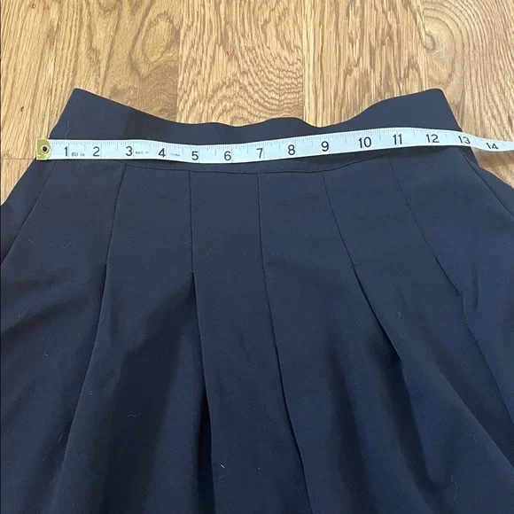 Trixxi Pleated Black Mini Skirt - Picture 3 of 4